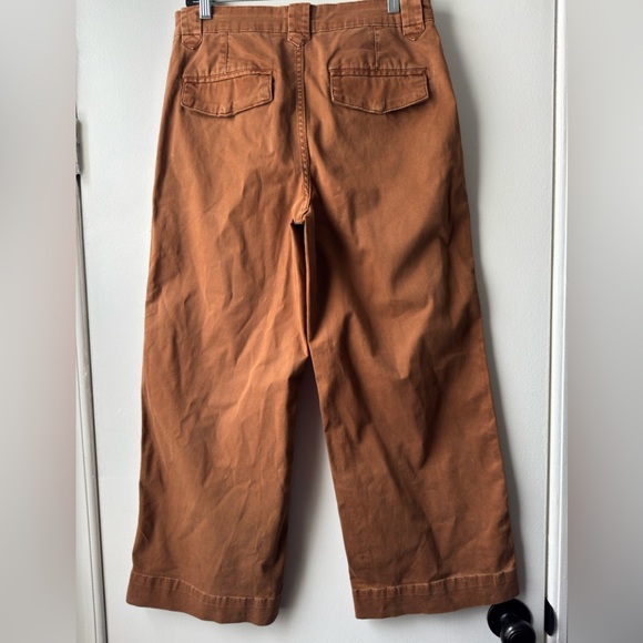 Frame Brown Utility Cropped Pants - Picture 7 of 13